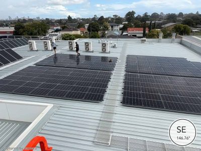 96kWh battery system for New Life Christian Community