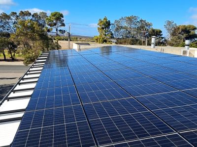 60kw solar with 60kwh Deye GE-F60 All-in-one high voltage battery system, Port Lincoln Fresh Fish Place, Port Lincoln