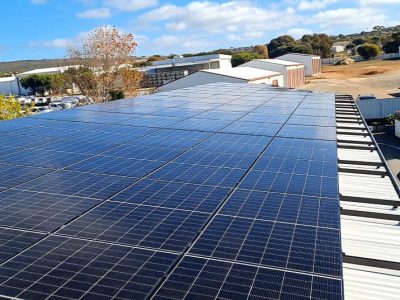 60kw solar with 60kwh Deye GE-F60 All-in-one high voltage battery system, Port Lincoln Fresh Fish Place, Port Lincoln