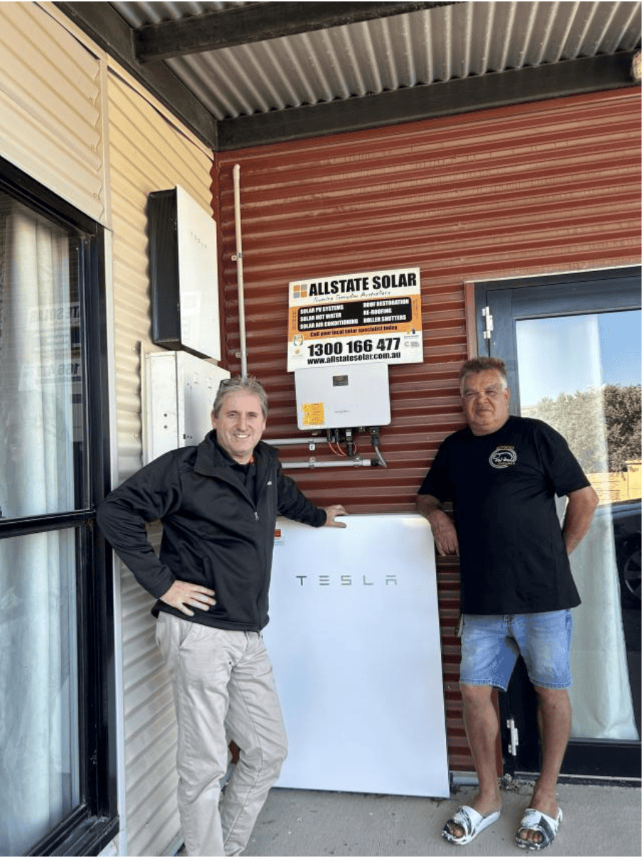 Scotdesco Aboriginal Community Solar Project on the far west boarder