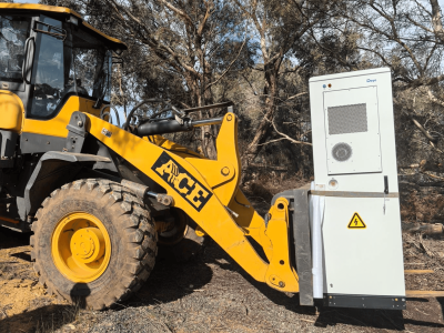 100kw with120kwh Deye All-in-one GE-F60 battery system, Circle T Holdings / KI Gold on Kangaroo Island, SA