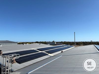 67kw solar upgrade with 120kwh Sigenergy battery, Fleurieu Foods in Seaford SA