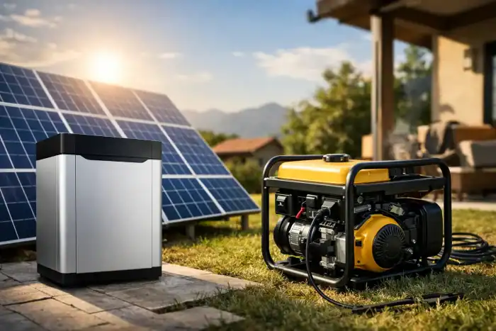 Solar Battery vs Generator: Which Suits SA?